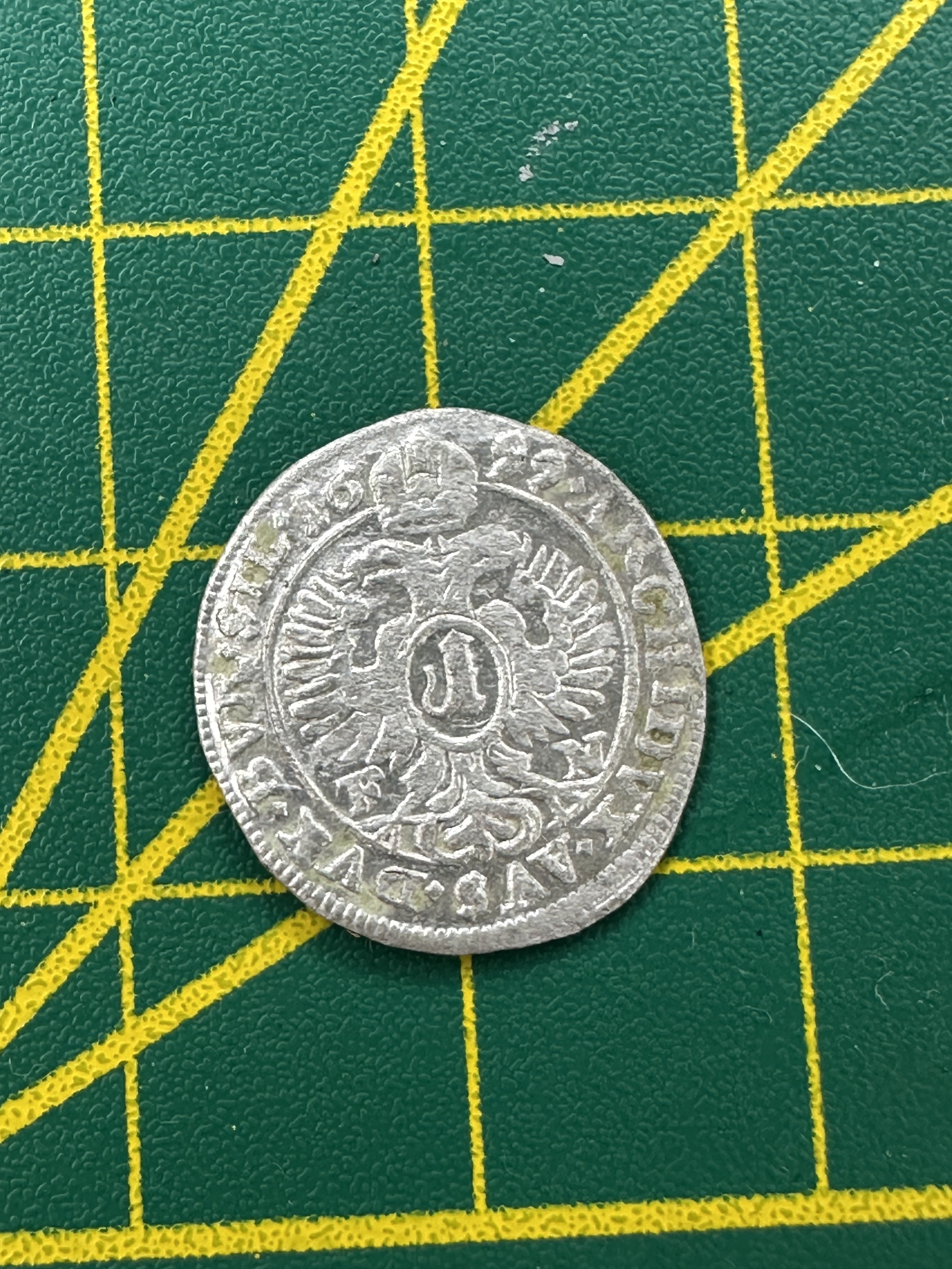 1 krejcar Leopolda I. z roku 1699 — photo 4