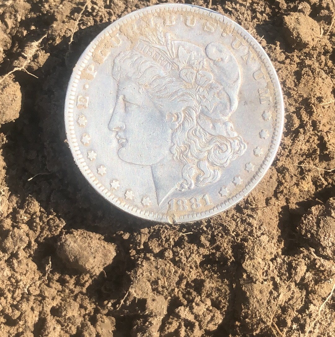 1881 o Morgan dollar