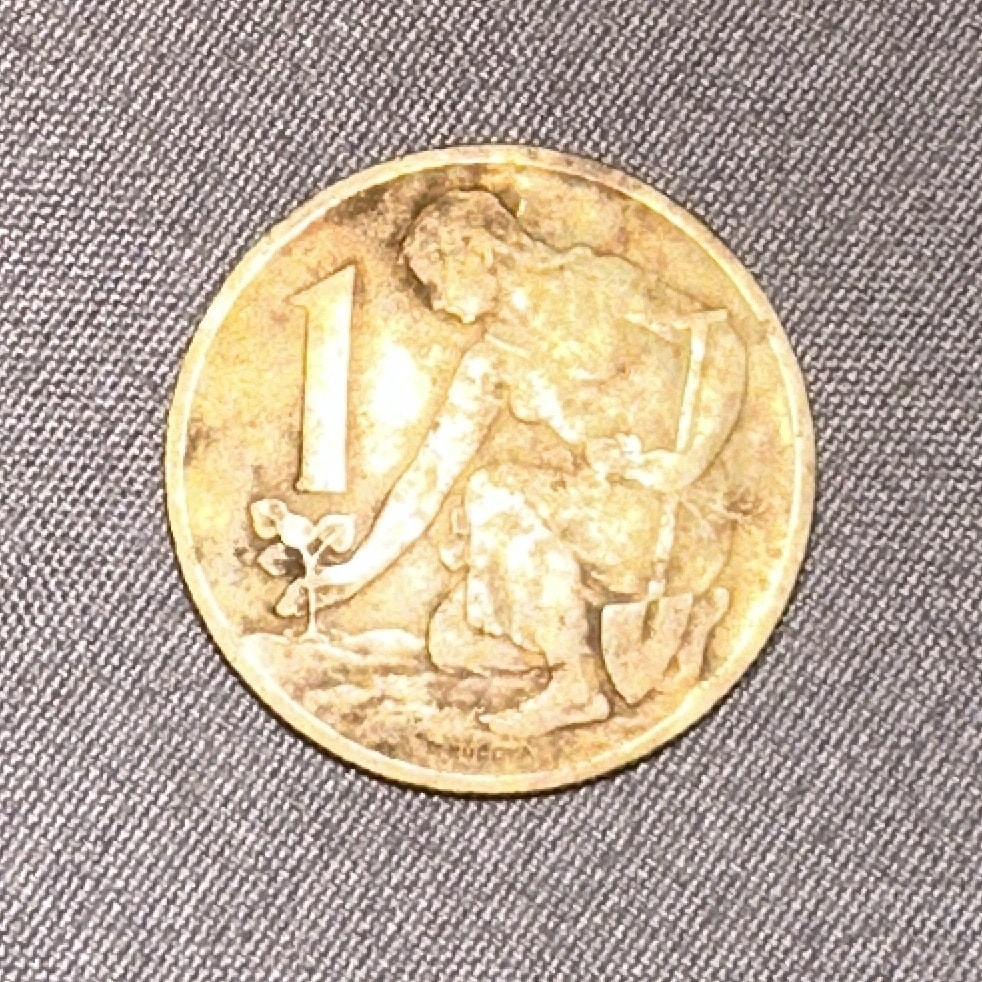 Czechoslovakia 1 Koruna